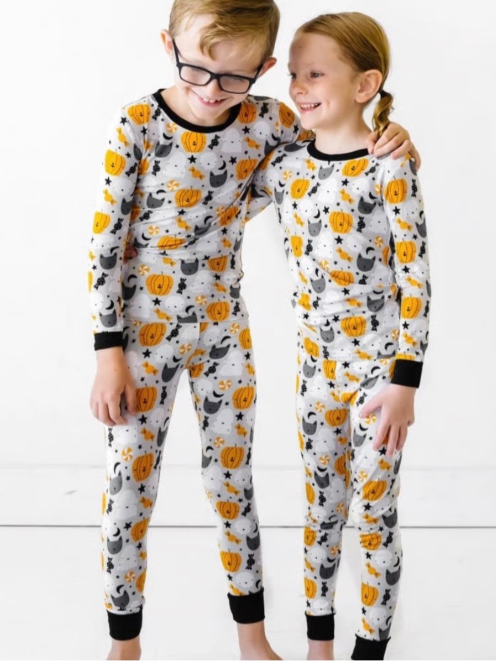 Little Sleepies NEW Halloween BOO CREW
Ghost Pumpkin Pajama PJ Set size 16